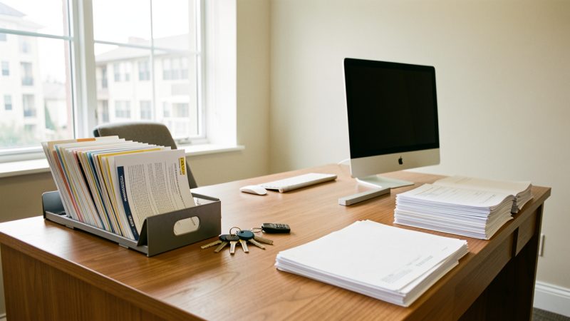 Documents location meublée : la checklist complète du bailleur